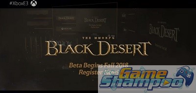E3 Microsoft 2018 Black Desert