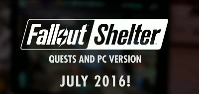 Fallout Shelter Quest and PC